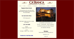 Desktop Screenshot of cabianca.com
